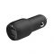 Автомобільний ЗП Belkin Car Charger 24W Dual USB-A, black