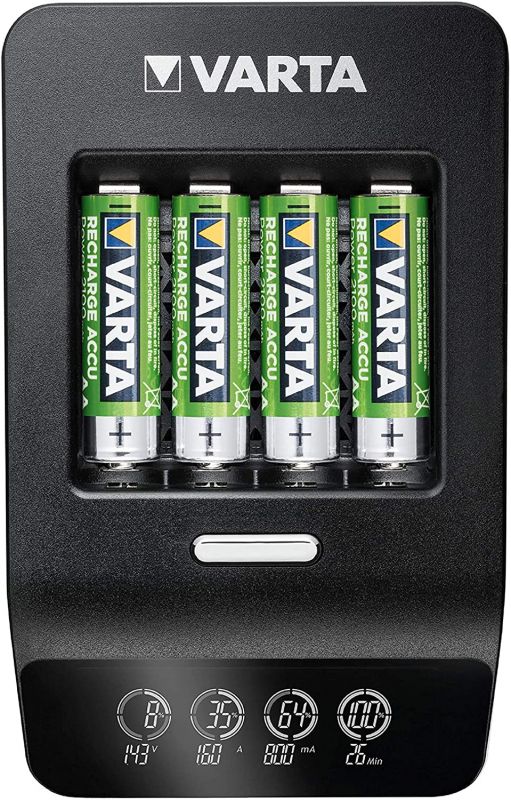 Зарядний пристрій VARTA LCD Ultra Fast Plus Charger + 4xAA 2100 mAh