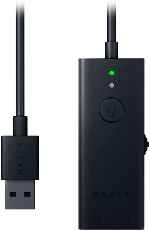 Аналого-звуковий перетворювач Razer USB Audio Enhancer, Black