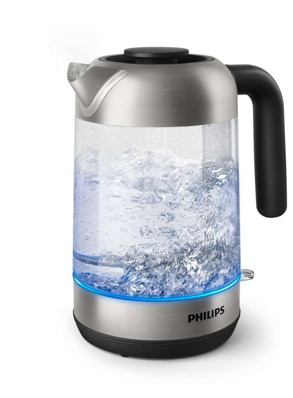 Електрочайник скляний 1.7л Philips Series 5000 HD9339/80