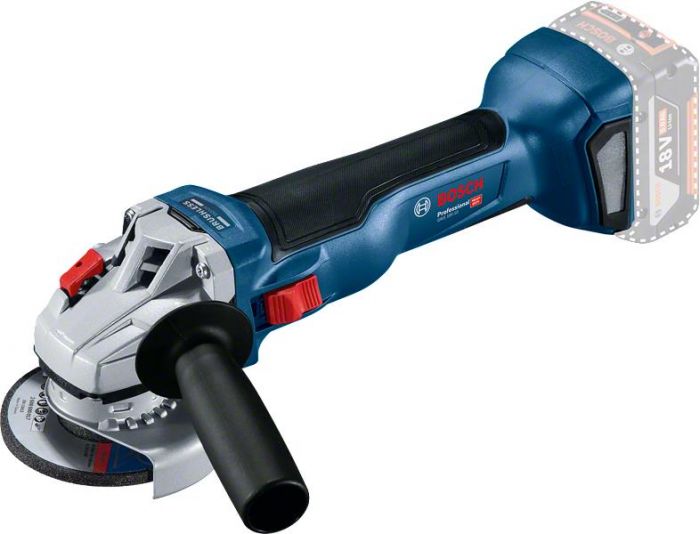 Шліфмашина кутова Bosch 18V-10 solo, акумуляторна, 18V, 125 мм, 9000 об/хв, 0.89 кг