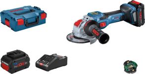 Шліфмашина кутова Bosch GWX 18V-15 SC X-LOCK, Bluetooth, 18В, 2x8Ah, ЗП, 125мм, 3400-11000об/хв, 3.3кг, кейс Шліфмашина кутова Bosch GWX 18V-15 SC X-LOCK, Bluetooth, 18В, 2x8Ah, ЗП, 125мм, 3400-11000об/хв, 3.3кг, кейс
