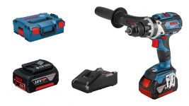 Шуруповерт-дриль Bosch GSR 18 V-110 C, 2x5.0 Ач, L-BOXX 136 Шуруповерт-дриль Bosch GSR 18 V-110 C, 2x5.0 Ач, L-BOXX 136