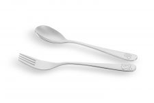 Набір столових приборів Ardesto Funny Animals 2 пр., нержавіюча сталь