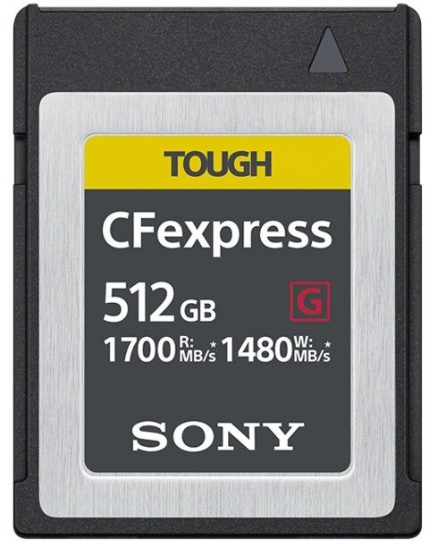 Карта пам'яті Sony CFexpress Type B 512GB R1700/W1480