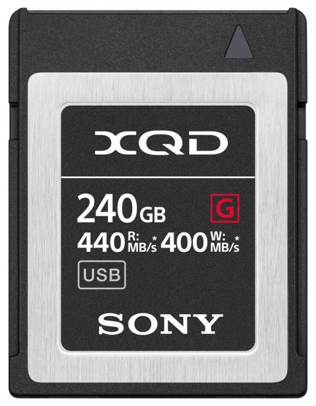 Карта пам'яті XQD Sony 240GB G Series R440MB/s W400MB/s