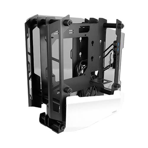 Корпус Antec STRIKER Aluminium Open-Frame, MiniT,ITX,2xUSB3.0,USB3.1TypeC,скло(бічна  панель)без БЖ,білий