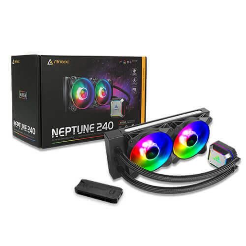 Система рідинного охолодження Antec Neptune 240 ARGB,115x,1366,2011-V3,2066,FM1(2),AM3(+),AM2(+),AM4,TR4