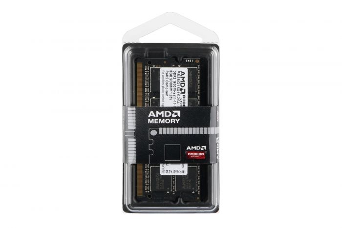 Пам'ять ноутбука AMD DDR3 8GB 1600 1.35/1.5V