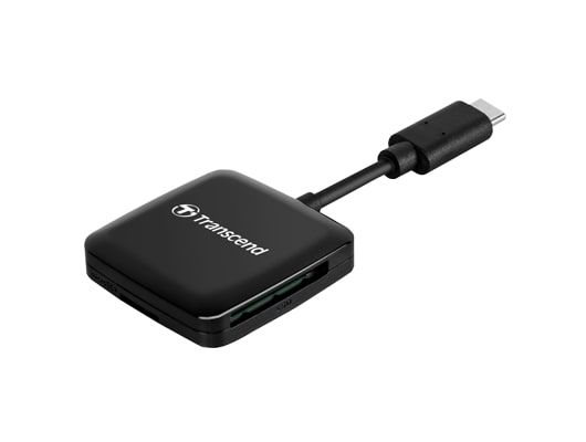 Кардрідер Transcend USB 3.2 Gen 1 Type-C SD/microSD Black