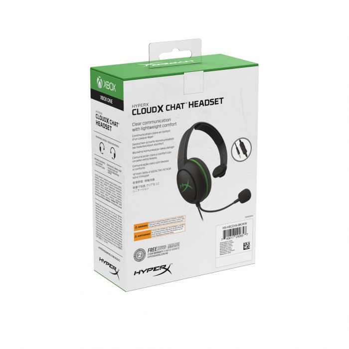 Гарнітура HyperX Cloud Chat для Xbox 3.5mm Black