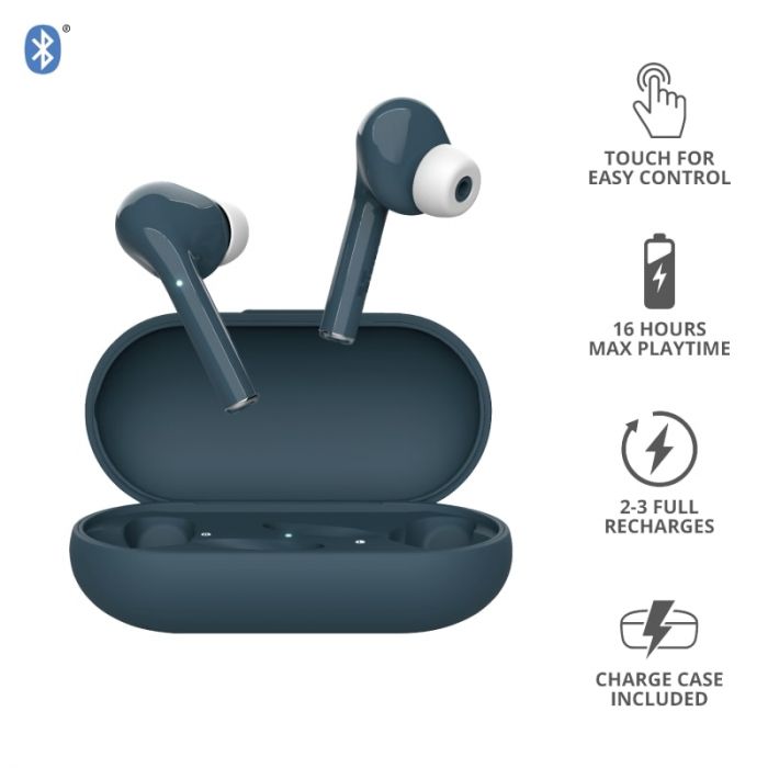 Навушники Trust Nika Touch True Wireless Mic Blue