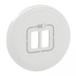 Лицьова панель розетки Legrand 1xRJ45 6 (для UTP/FTP/SFTP), Celiane, білий