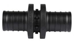 Муфта Rehau Rautitan PX, 25 мм, з'єднувальна, рівнопрохідна, поліфенілсульфон, чорний