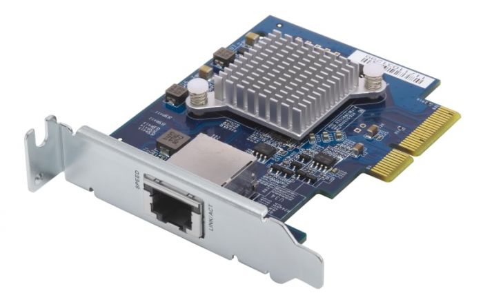 Мережева карта QNAP Dual-port RJ45 10GbE network expansion card PCIe Gen2 x4