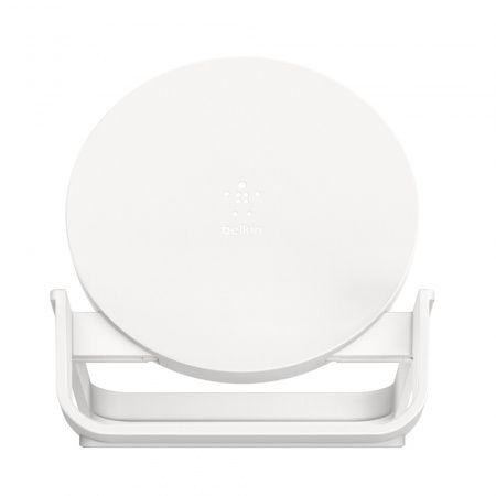 Бездротовий ЗП Belkin Stand Wireless Charging Qi, 10W, white