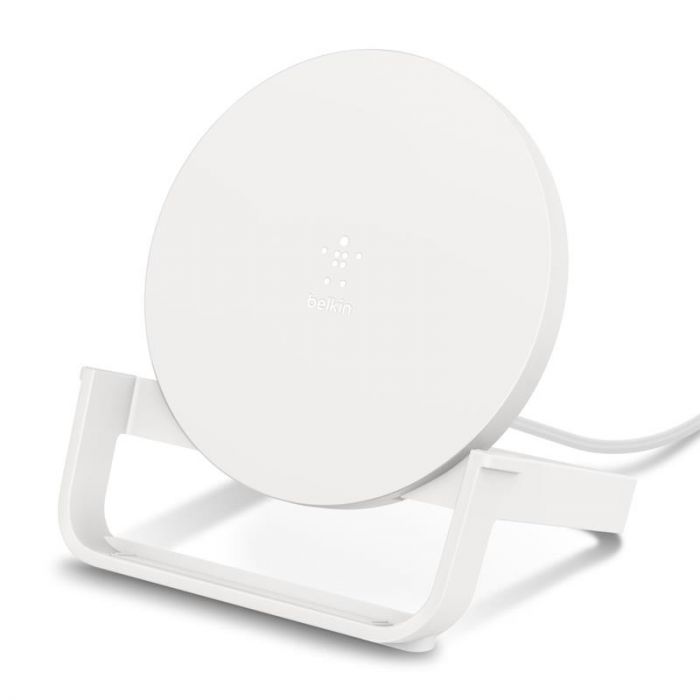 Бездротовий ЗП Belkin Stand Wireless Charging Qi, 10W, white