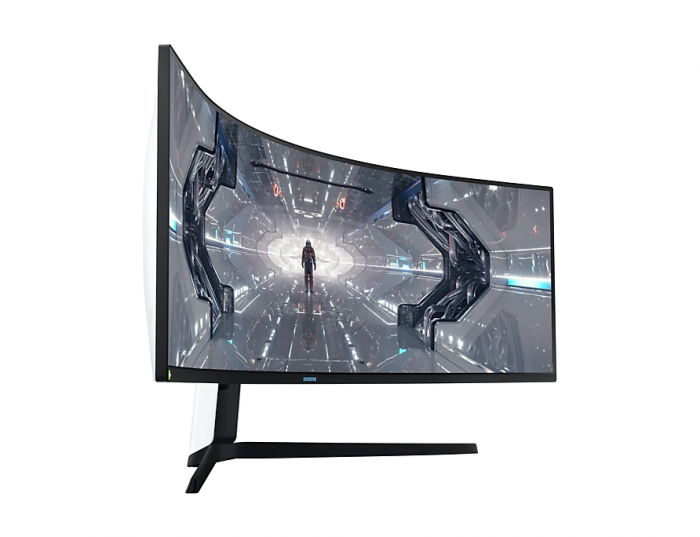 Монітор QLED 48.7" Samsung  Odyssey G9 49G95T HDMI, 2xDP,  USB, VA, 5120x1440, 32:9, 240Hz, 1ms, CURVED