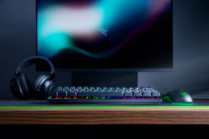 Клавіатура ігрова Razer Huntsman Mini Red Switch USB US RGB, Black