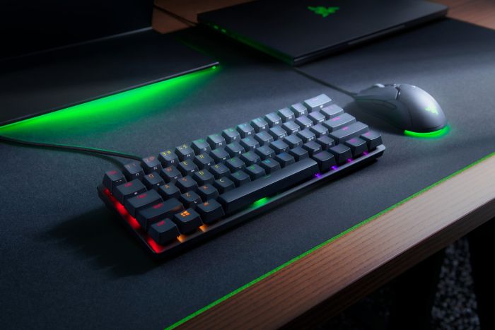 Клавіатура ігрова Razer Huntsman Mini Red Switch USB US RGB, Black