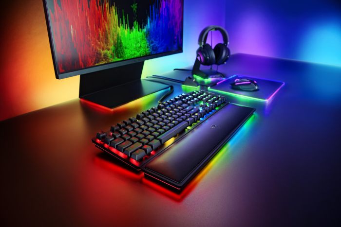 Клавіатура ігрова Razer Huntsman Elite Linear Optical Switch USB US RGB, Black