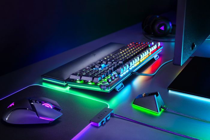 Клавіатура ігрова Razer Huntsman Elite Linear Optical Switch USB US RGB, Black