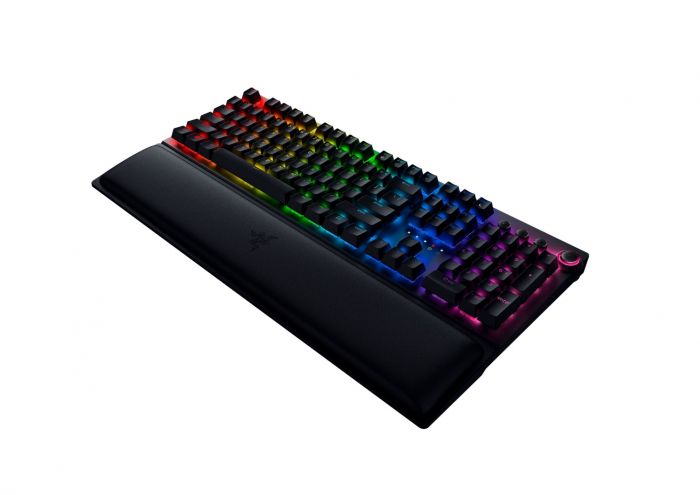 Клавіатура ігрова Razer BlackWidow V3 Pro Green Switch WL/BT/USB RU RGB, Black