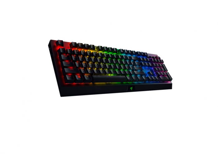 Клавіатура ігрова Razer BlackWidow V3 Pro Green Switch WL/BT/USB RU RGB, Black