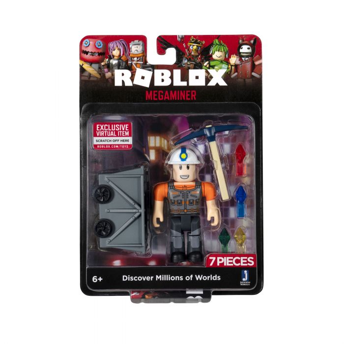 Ігрова колекційна фігурка Jazwares Roblox Core Figures Megaminer W8