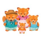 Набір фігурок Li`l Woodzeez Сім'я Лисичок 6483