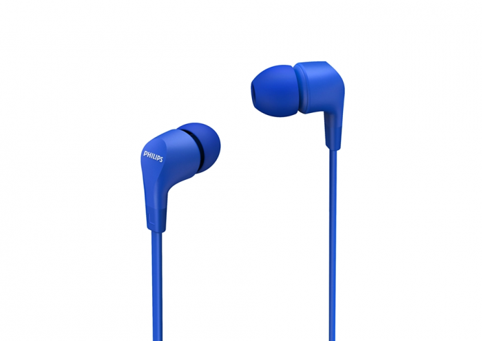 Навушники Philips TAE1105 In-ear Mic Синій