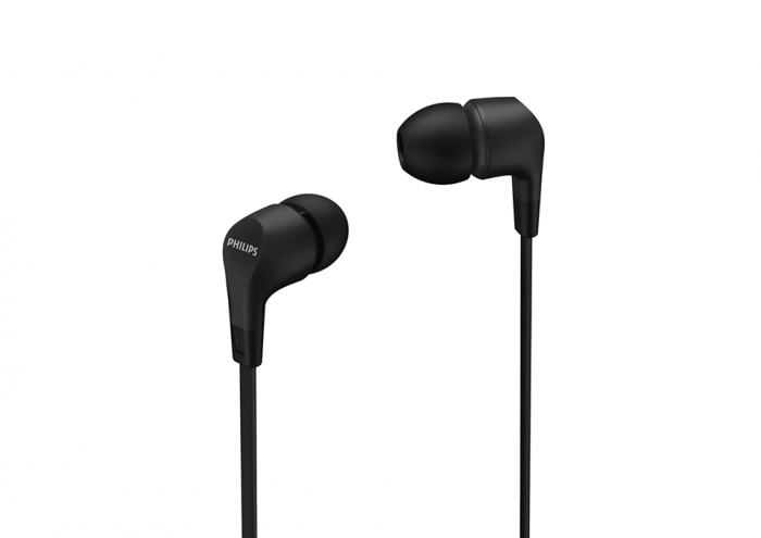 Навушники Philips TAE1105 In-ear Mic Чорний