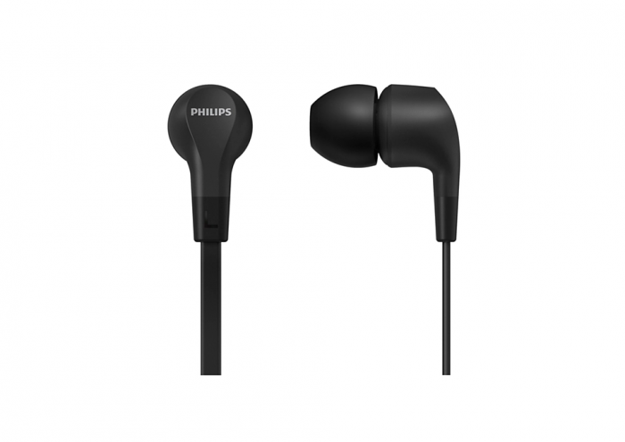 Навушники Philips TAE1105 In-ear Mic Чорний