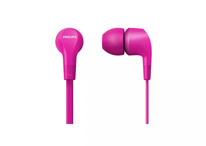 Навушники Philips TAE1105 In-ear Mic Рожевий