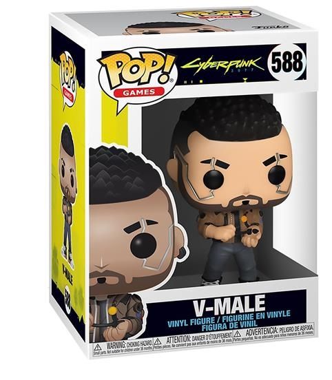 Фігурка Funko POP! Vinyl: Games: Cyberpunk 2077: V-Male 47159