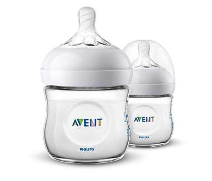 Набір пляшечок Philips-AVENT Natural 125мл, 2шт. (SCF030/27)