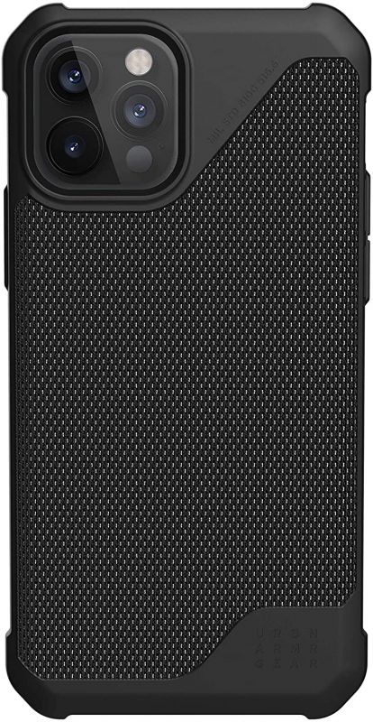 Чохол UAG для iPhone 12 / 12 Pro Metropolis LT, FIBR Black