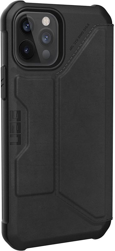 Чохол UAG для iPhone 12 / 12 Pro Metropolis, Leather Black