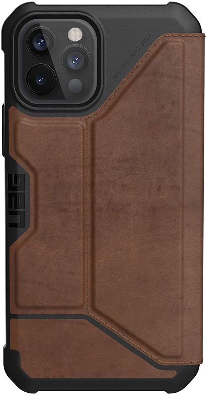 Чохол UAG для iPhone 12 / 12 Pro Metropolis, Leather Brown