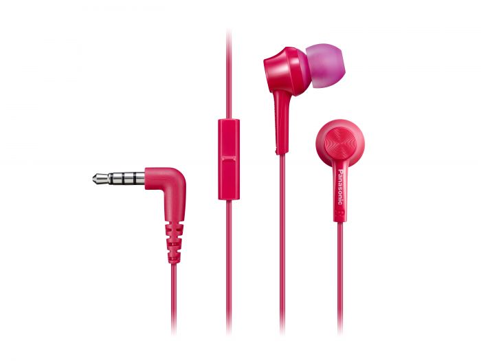 Навушники Panasonic RP-TCM115GC In-ear Mic Рожевий