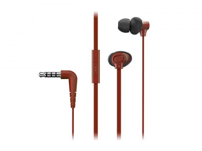 Навушники Panasonic RP-TCM130GE In-ear Mic Червоний