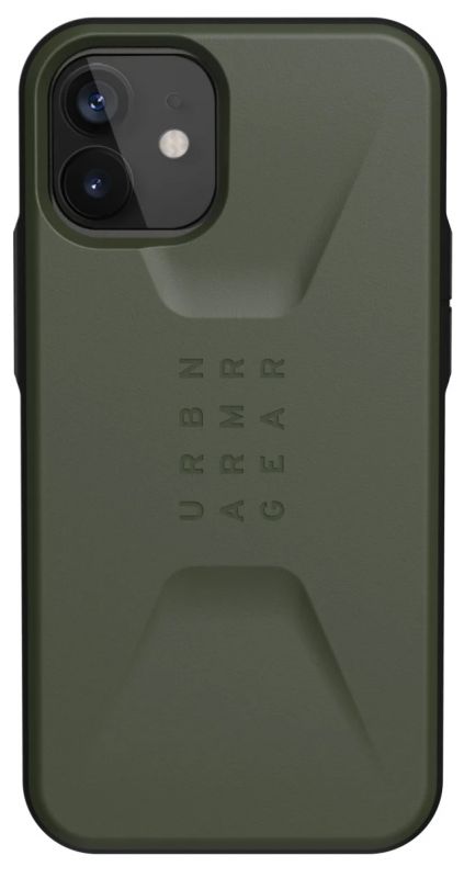Чохол UAG для iPhone 12 Mini Civilian, Olive