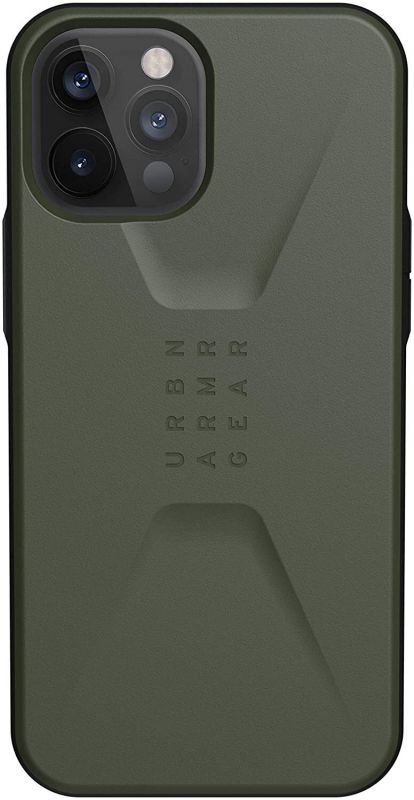 Чохол UAG для iPhone 12 Pro Max Civilian, Olive