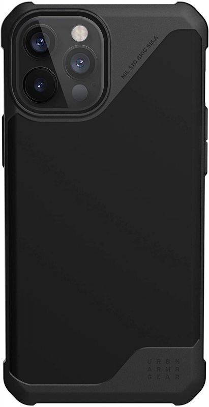 Чохол UAG для iPhone 12 Pro Max Metropolis LT(PU), SATN Black