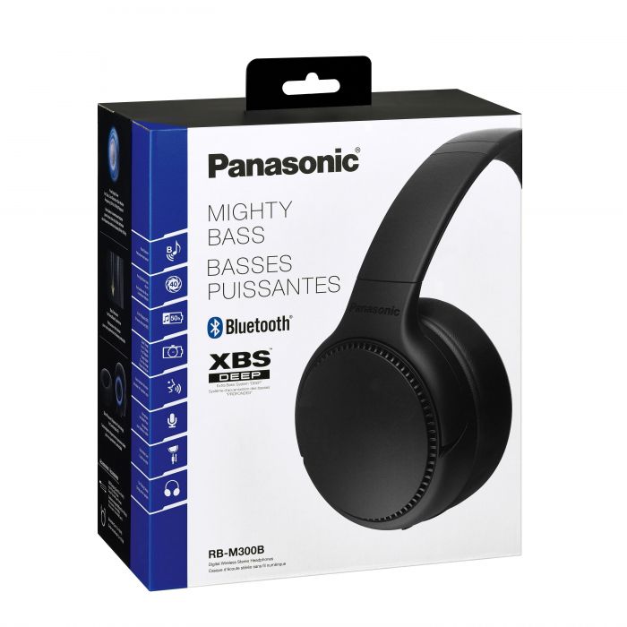 Навушники Panasonic RB-M300BGE Over-ear Wireless Mic Чорний