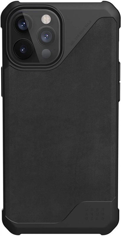 Чохол UAG для iPhone 12 Pro Max Metropolis LT, Leather Black