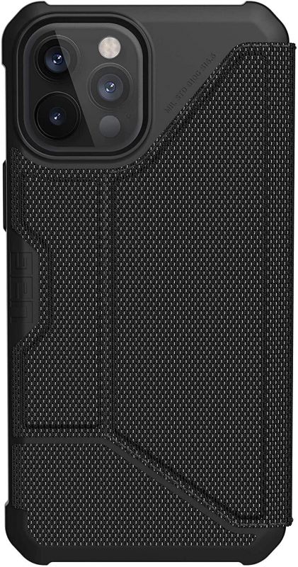 Чохол UAG для iPhone 12 Pro Max Metropolis, FIBR Black