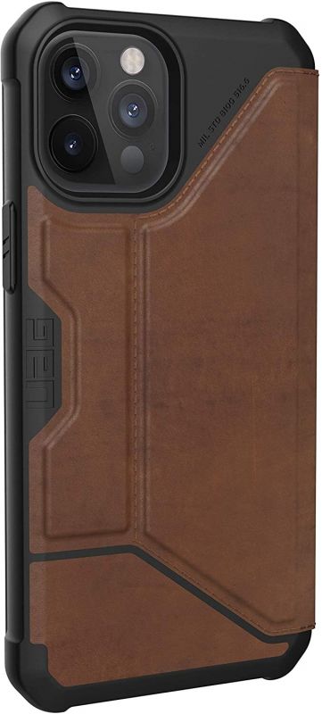 Чохол UAG для iPhone 12 Pro Max Metropolis, Leather Brown