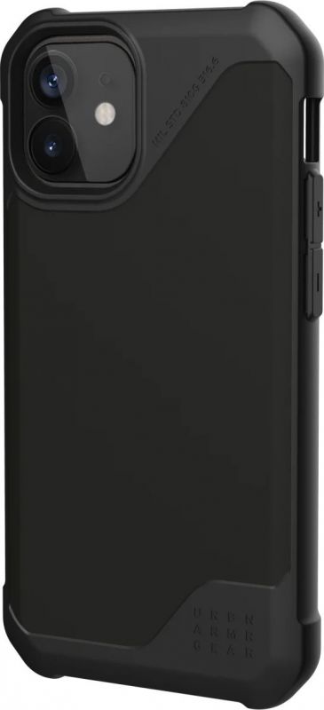 Чохол UAG для iPhone 12 Mini Metropolis LT(PU), SATN Black