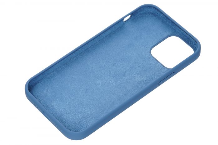 Чохол 2Е для Apple iPhone 12/12Pro (6.1"), Liquid Silicone, Cobalt Blue
